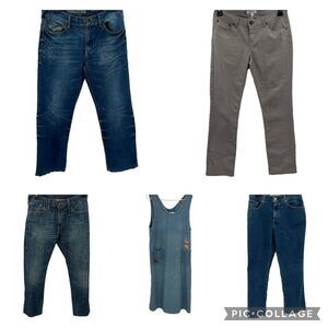 Levi's, Ring of Fire, Disney Catalog Winnie Pooh, J. Lo 5 lb Denim Rescue Box